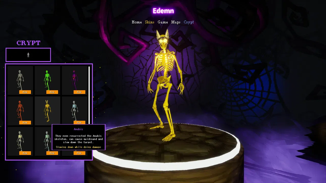 Edemn - Anubis Skeleton Screenshot 0