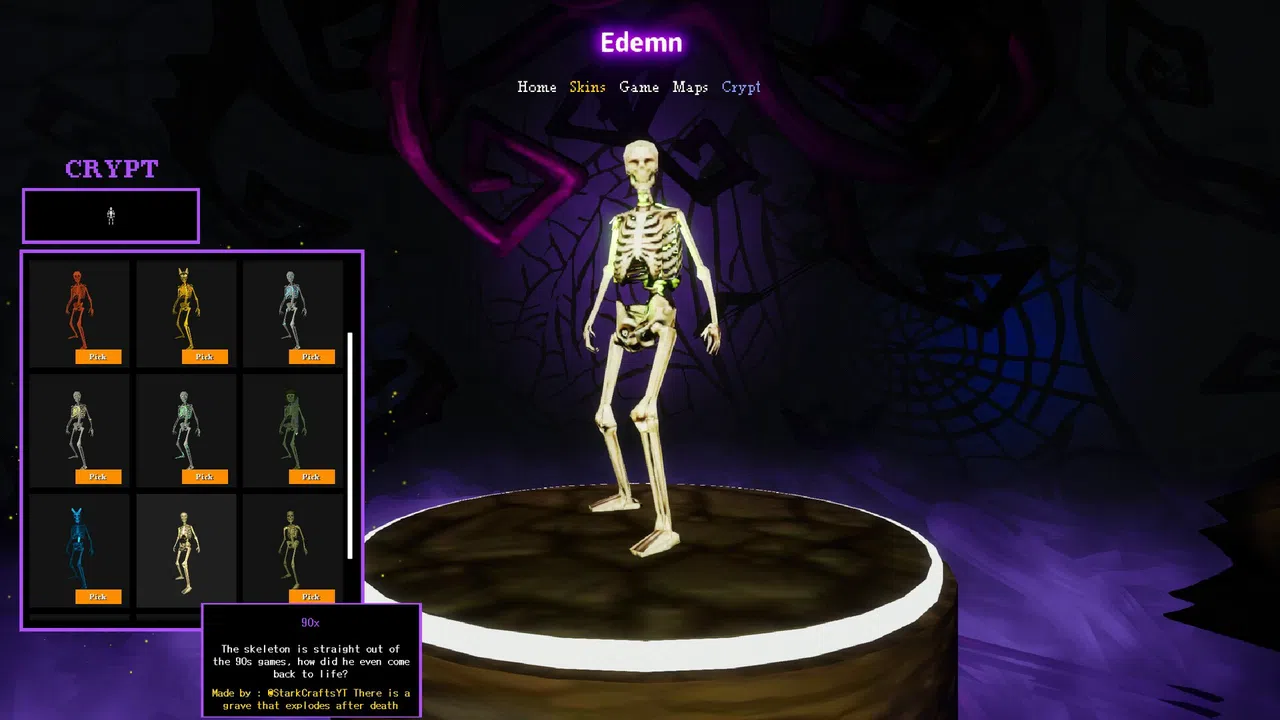 Edemn - The 1990s Pack Skeletons Screenshot 0