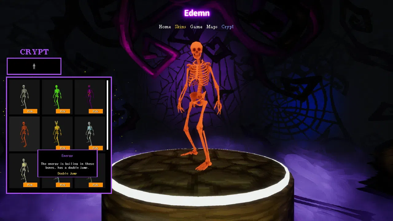 Edemn - Energy Skeleton Screenshot 0