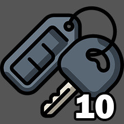Own 10 Vehicles icon