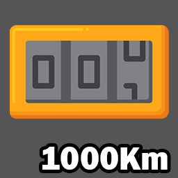 Odometer 1000Km icon
