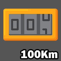 Odometer 100Km icon