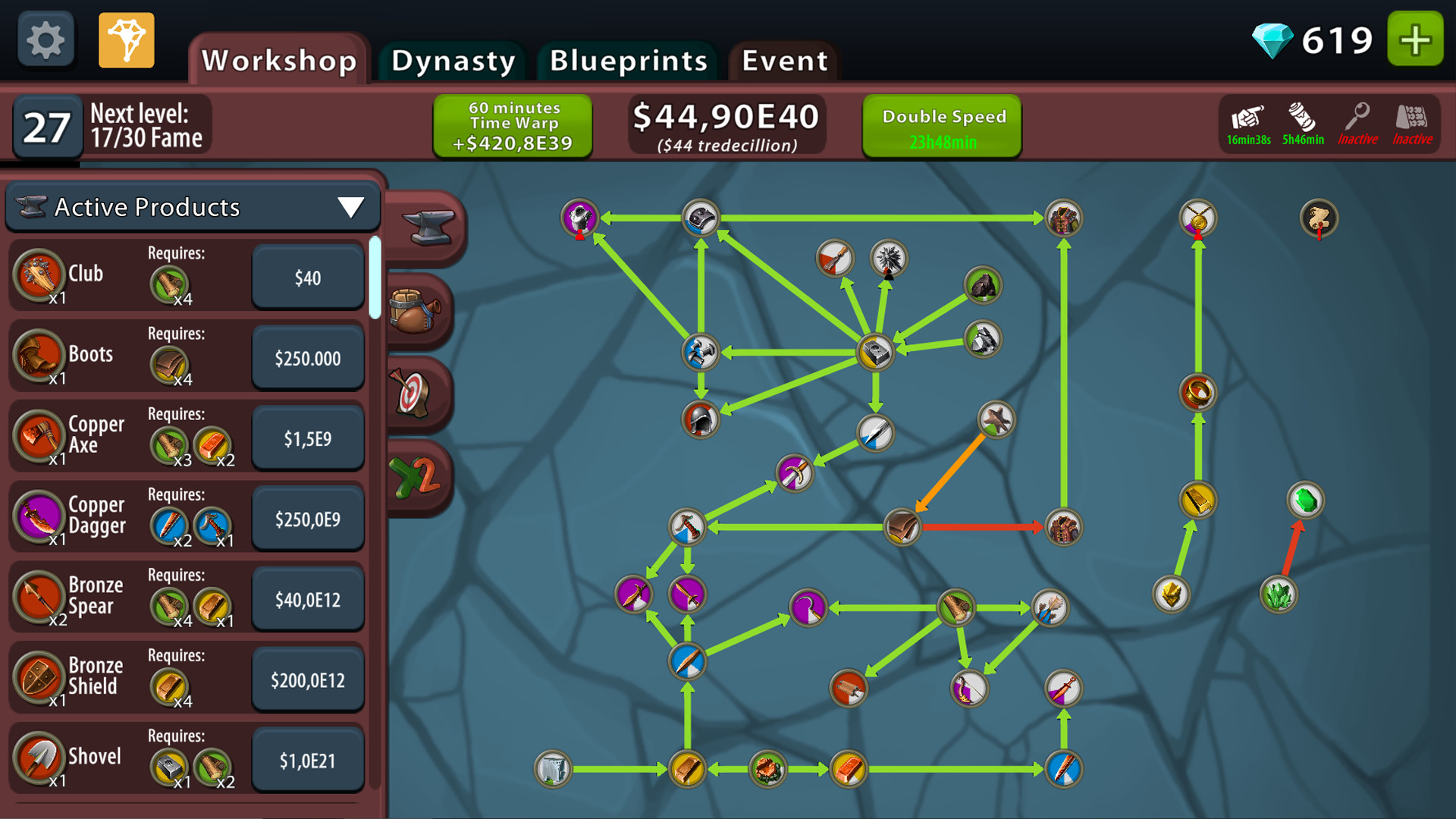 Crafting Idle Clicker Screenshot 0