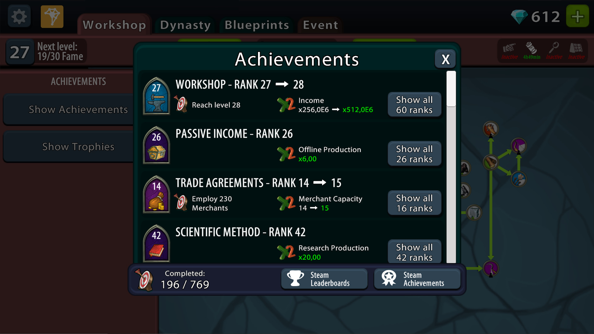 Crafting Idle Clicker Screenshot 3