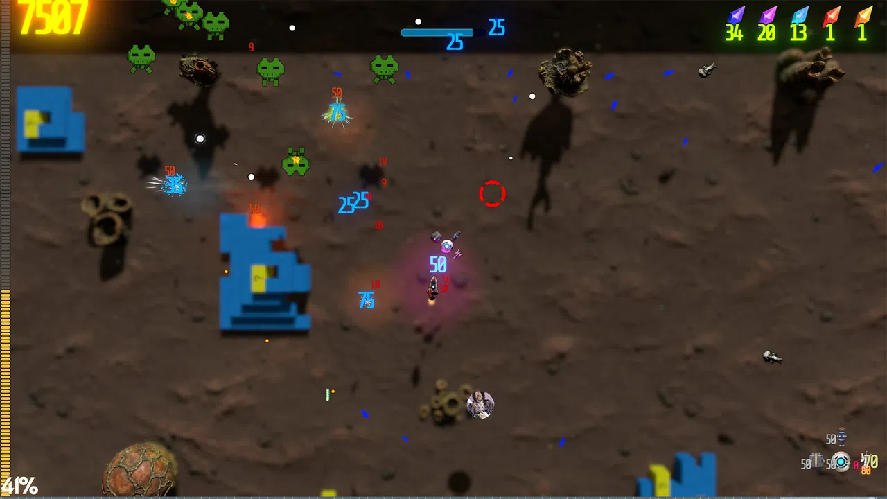 Retro Rocket Raiders Screenshot 5