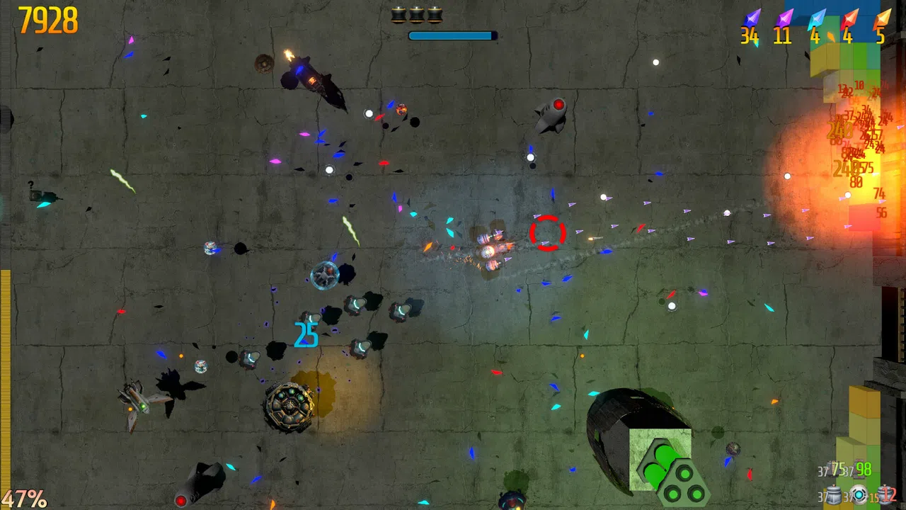 Retro Rocket Raiders Screenshot 3