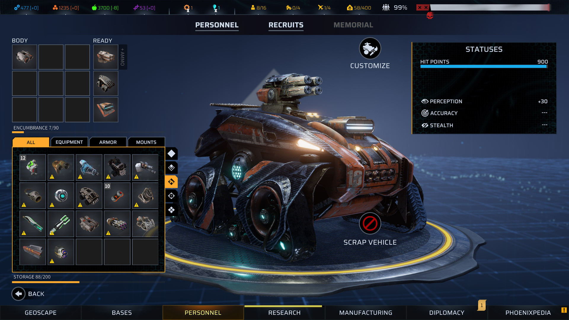 Phoenix Point - Kaos Engines DLC Screenshot 7