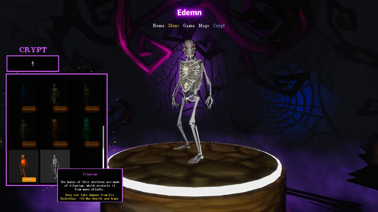 Edemn - Titanium Skeleton Screenshot 0