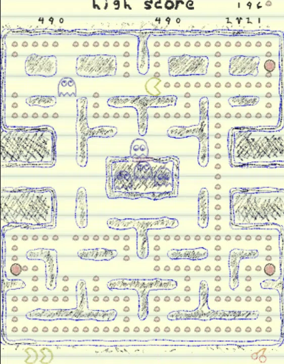 The Paper Arcade - Maze Chase Screenshot 5