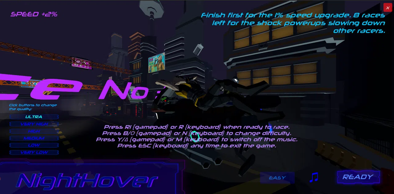 NightHover Screenshot 1