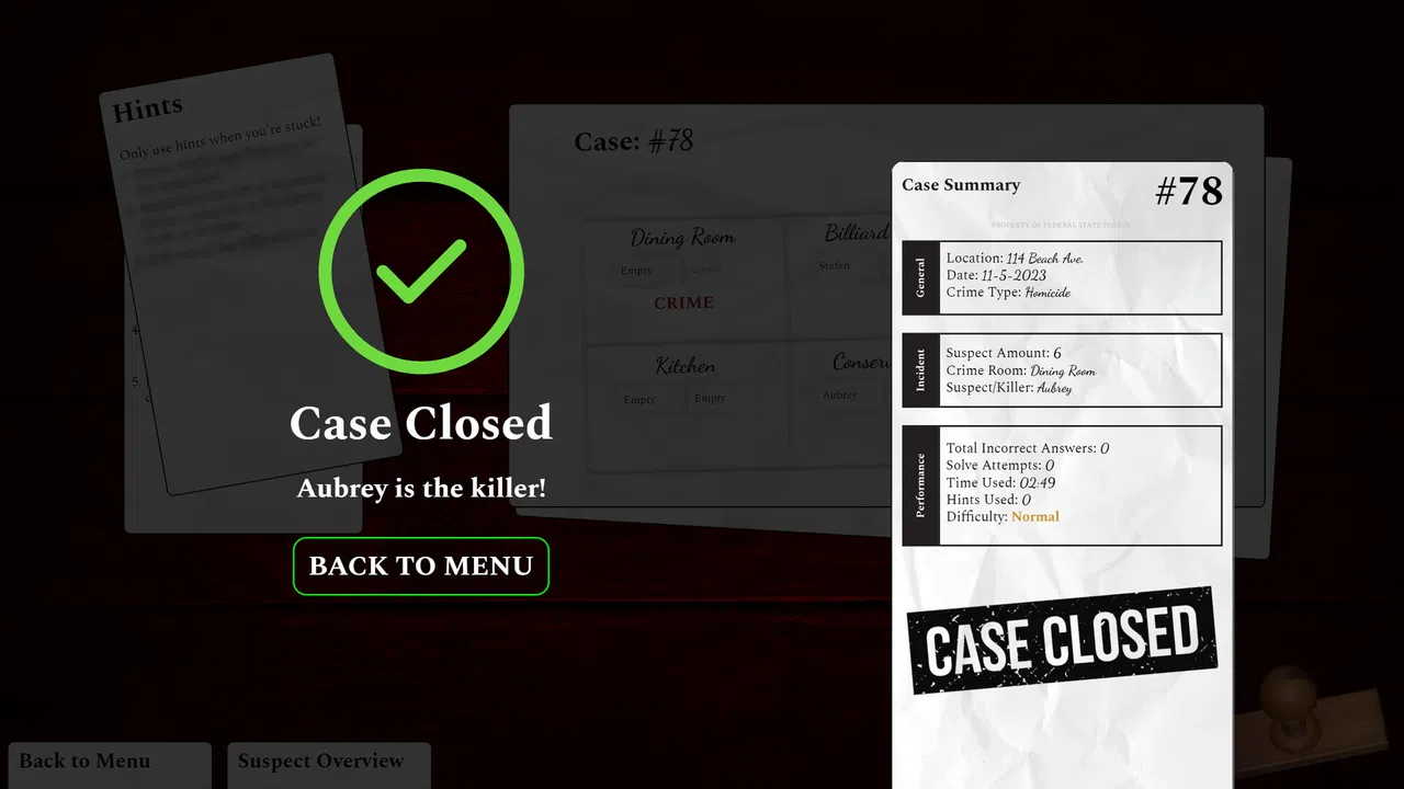 Who Did It? Screenshot 2