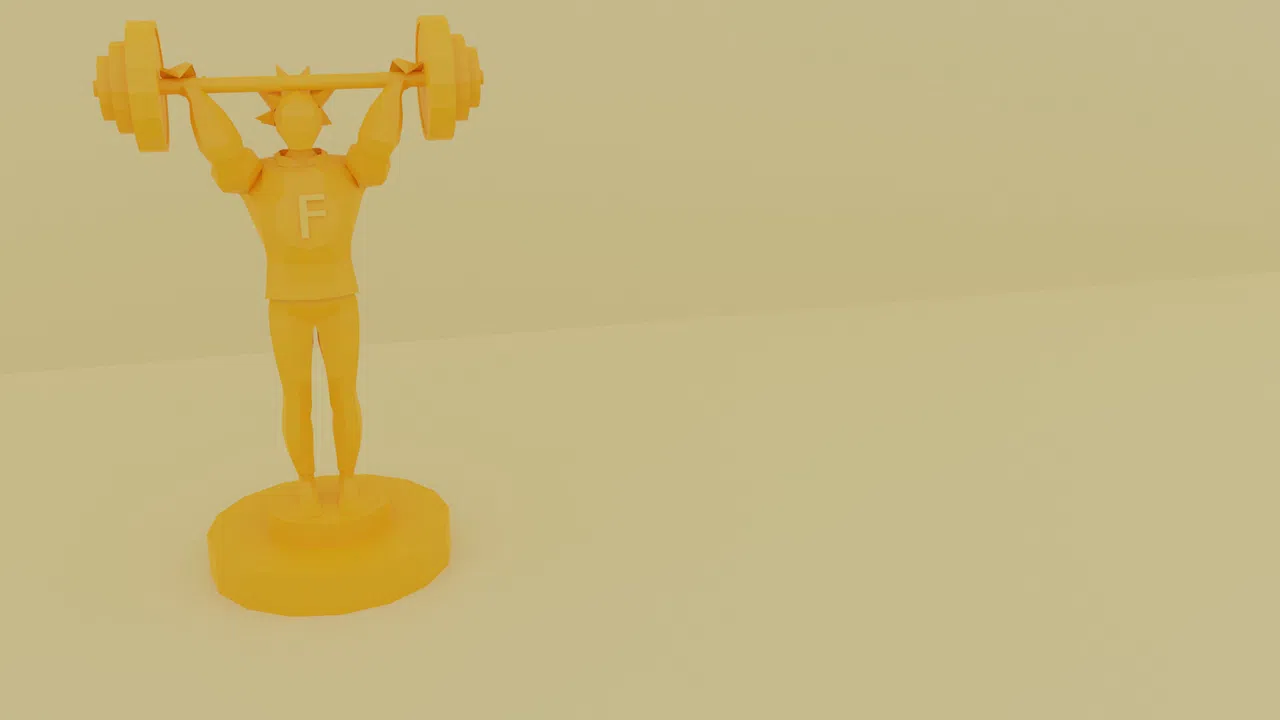 Monster Museum - Weightlift Statue Screenshot 0