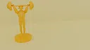 Monster Museum - Weightlift Statue Screenshot 0