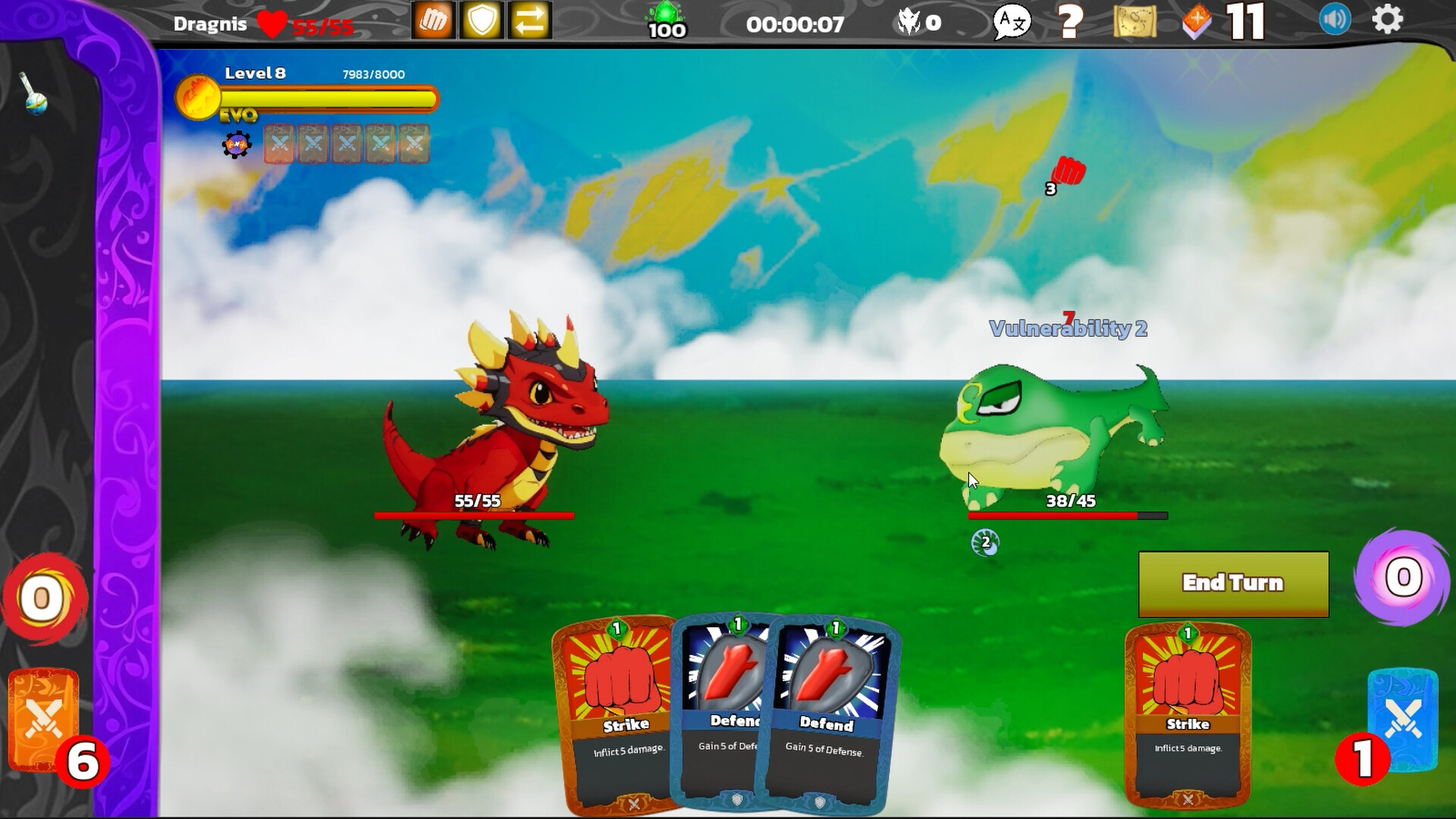 Dreamians: Card Battle Screenshot 0