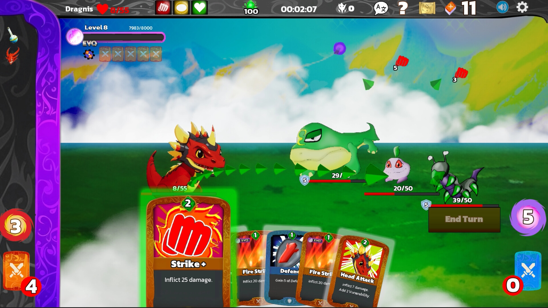 Dreamians: Card Battle Screenshot 4