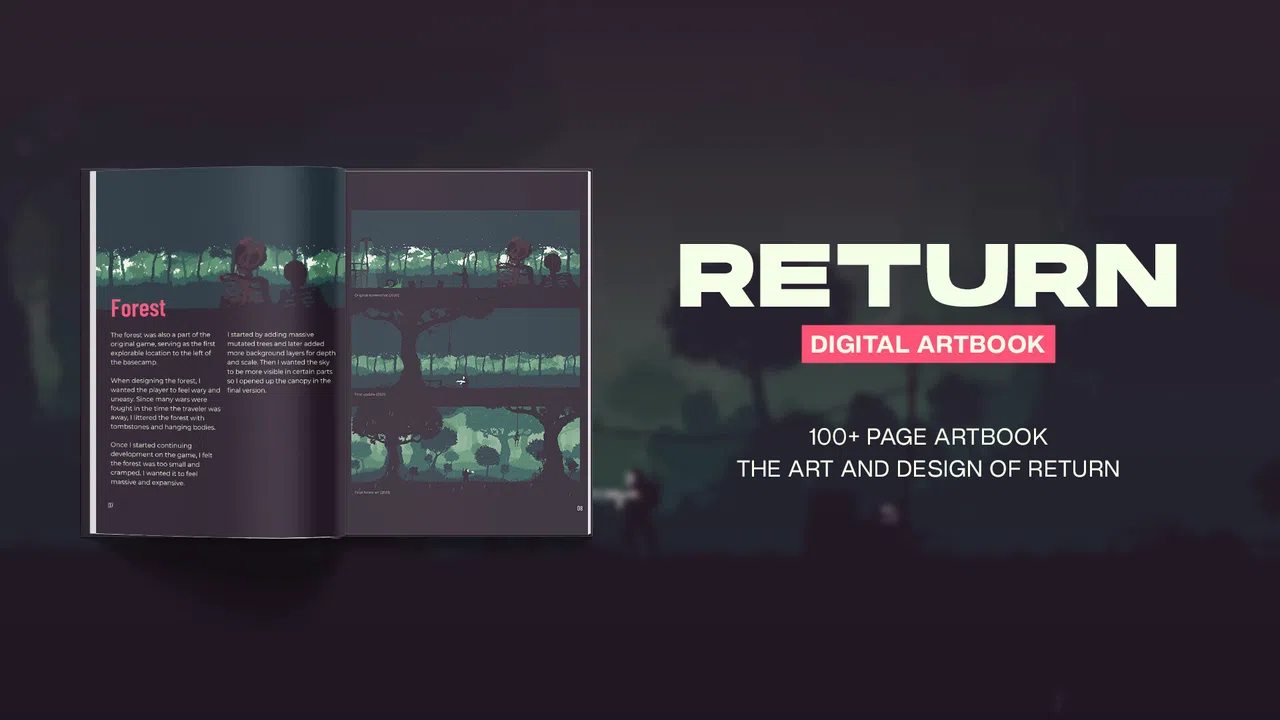Return Artbook Screenshot 0
