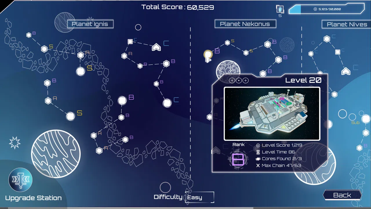 Cosmic Waves Demo Screenshot 3