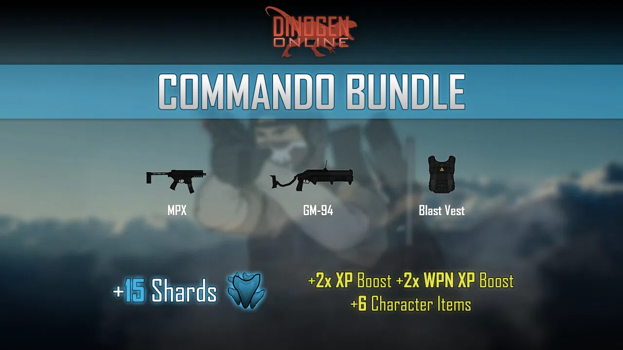 Dinogen Online: Commando Bundle Screenshot 0