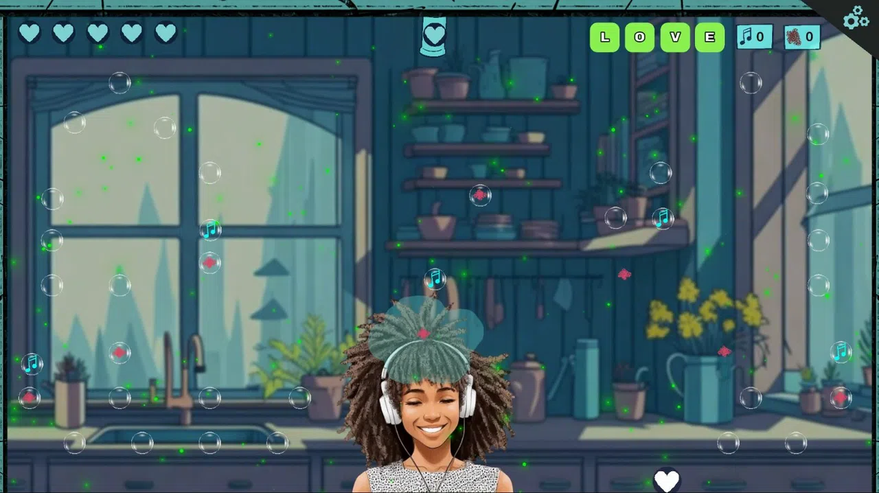 Pegdrop Hearts Demo Screenshot 0