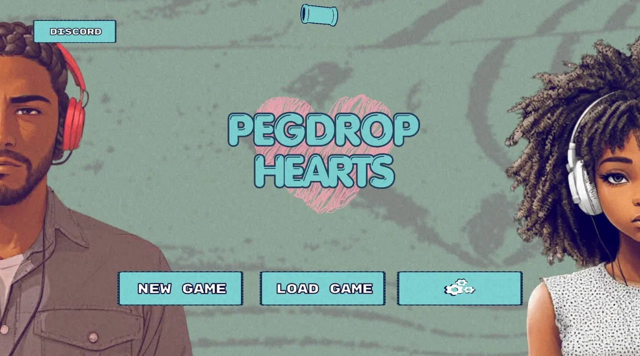 Pegdrop Hearts Demo Screenshot 1