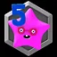 5 special stars icon