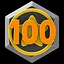 100 stars icon