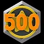 500 stars icon