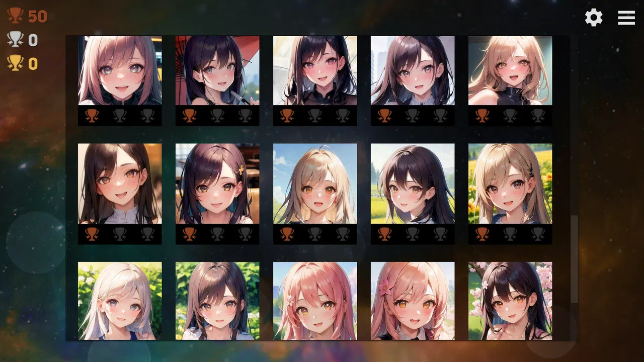 Art-Therapy: Portraits - Anime Pack Screenshot 1