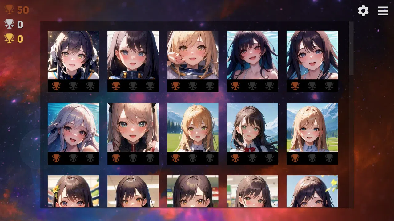 Art-Therapy: Portraits - Anime Pack Screenshot 0