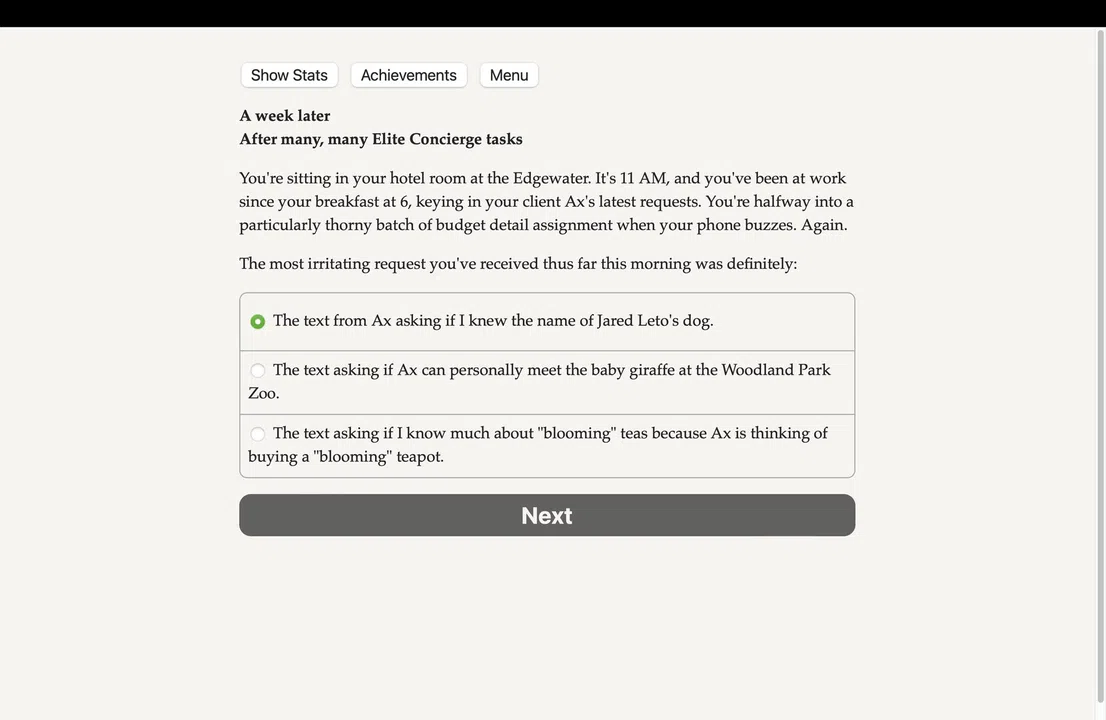 Elite Status: Platinum Concierge Screenshot 2