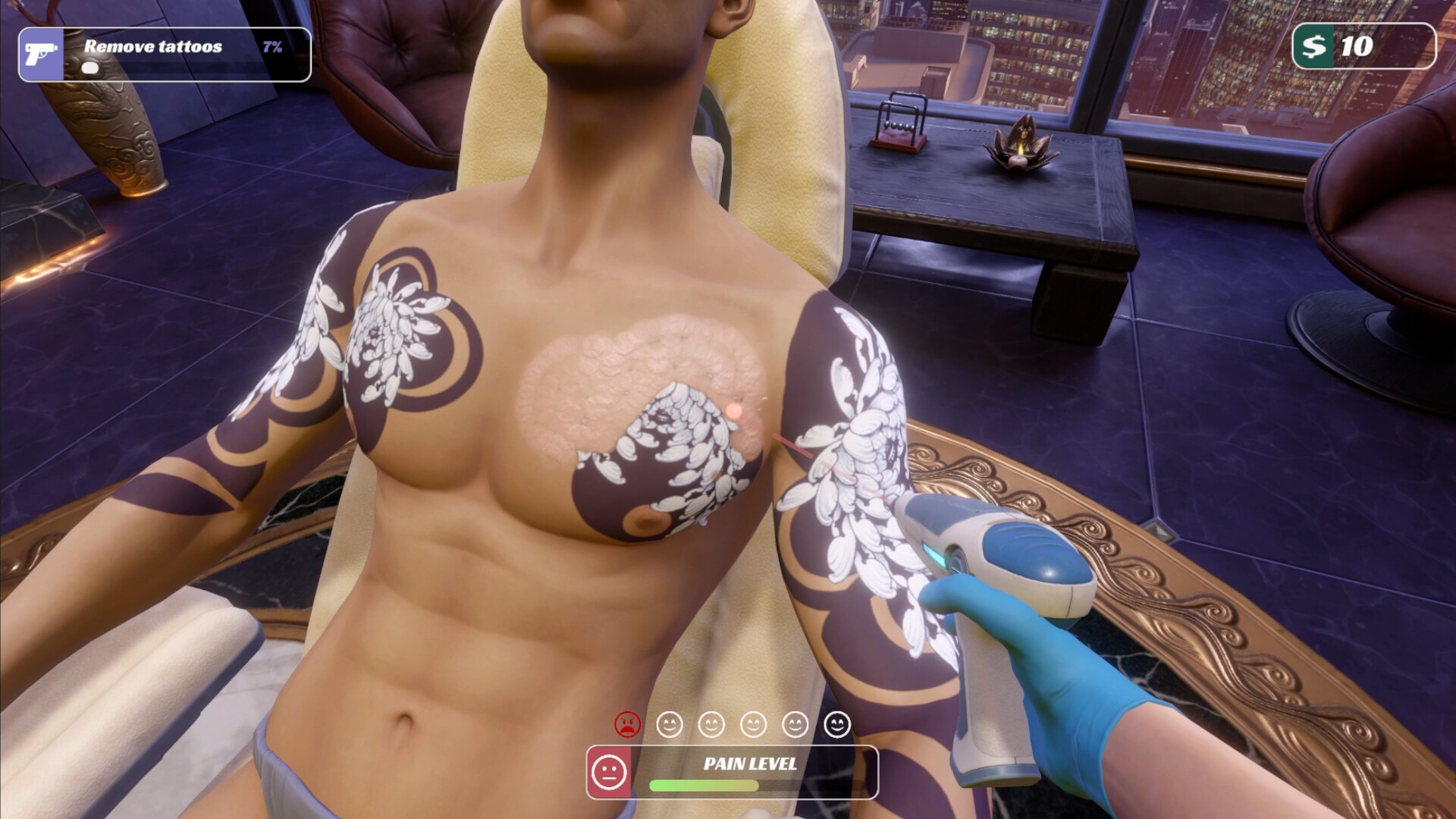 Tattoo Removal Simulator Screenshot 5