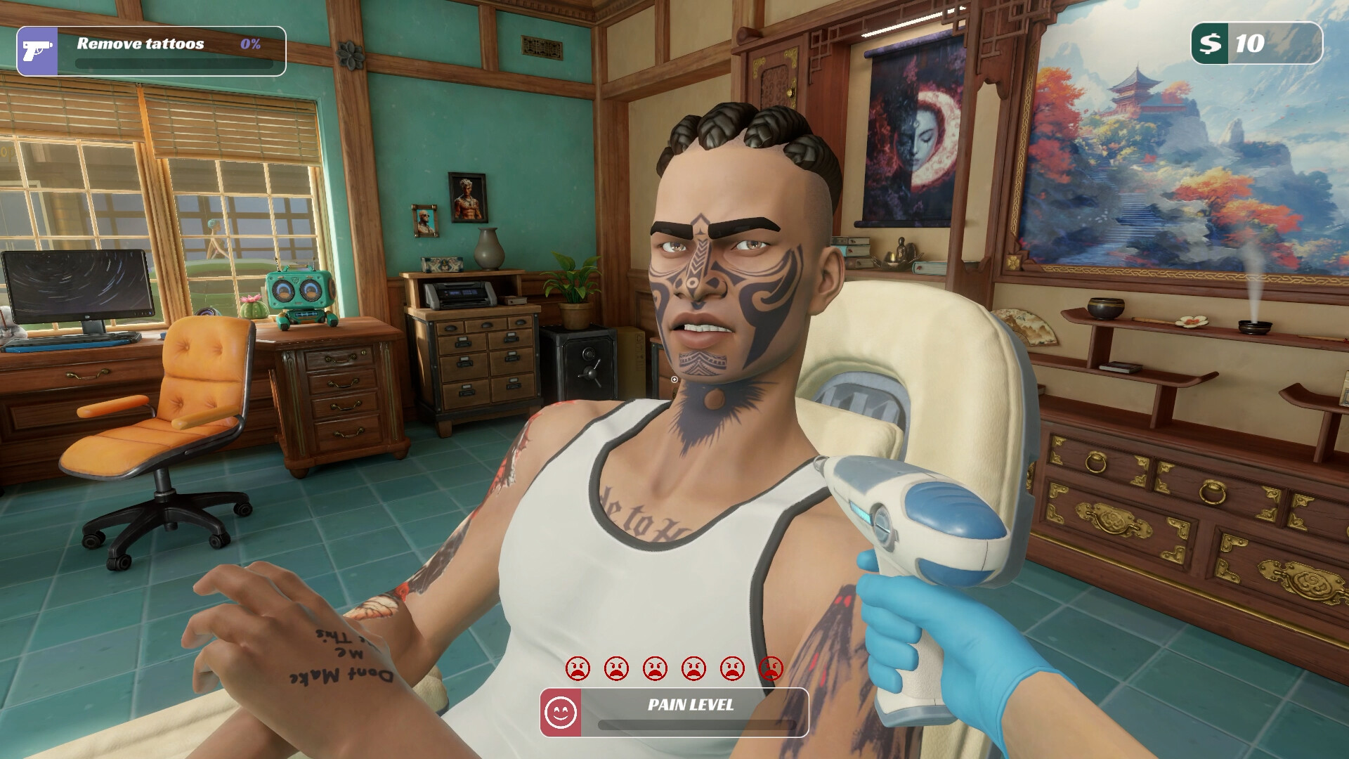 Tattoo Removal Simulator Demo Screenshot 0