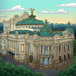 Discovered Municipal Theater. icon