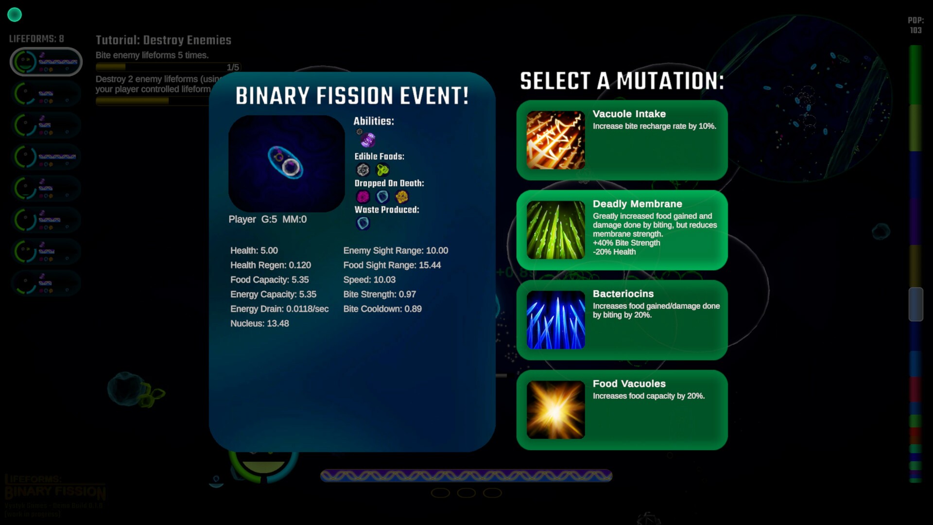 Lifeforms: Binary Fission Screenshot 1