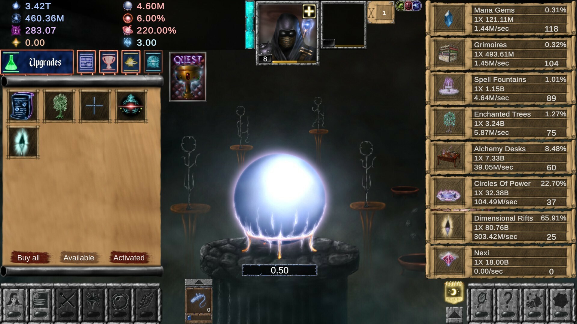 Idle Wizard Screenshot 0