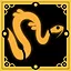 Just like a snake icon