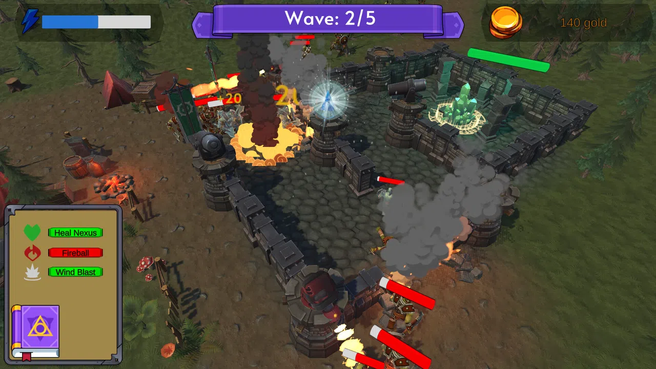Defence of the Arcane Realms Screenshot 2