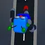 Fall 25 times in a single level play icon
