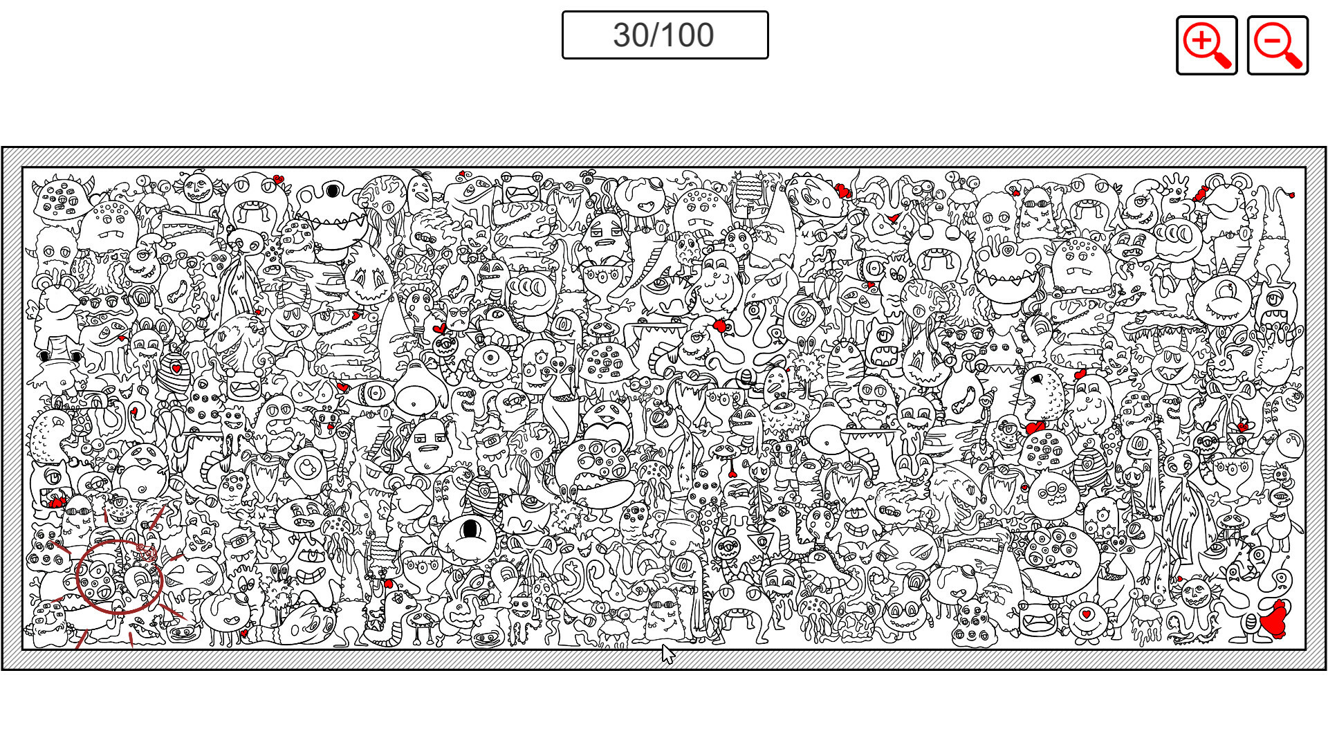 SEARCH ALL - HEARTS Screenshot 2