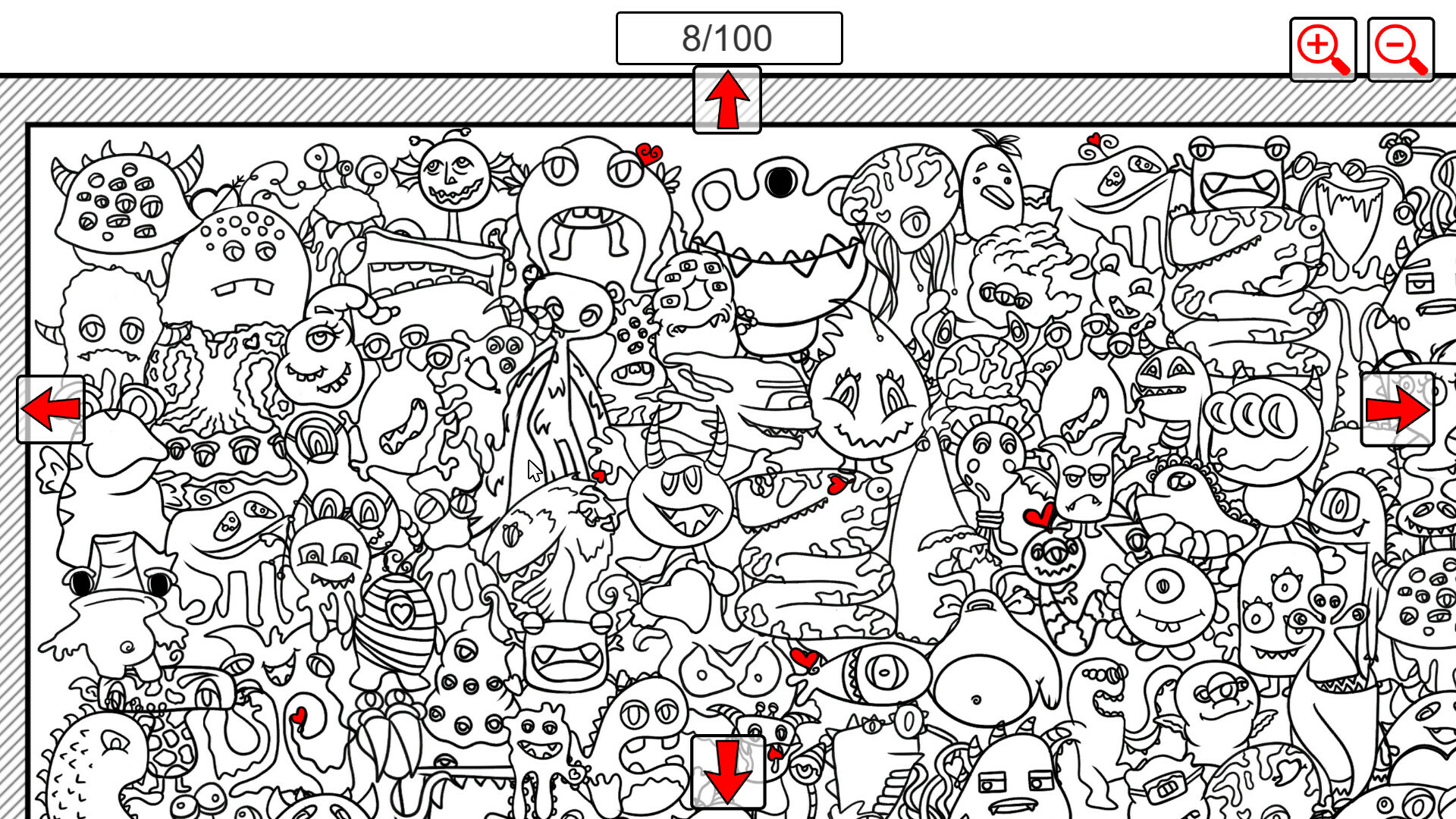 SEARCH ALL - HEARTS Screenshot 0