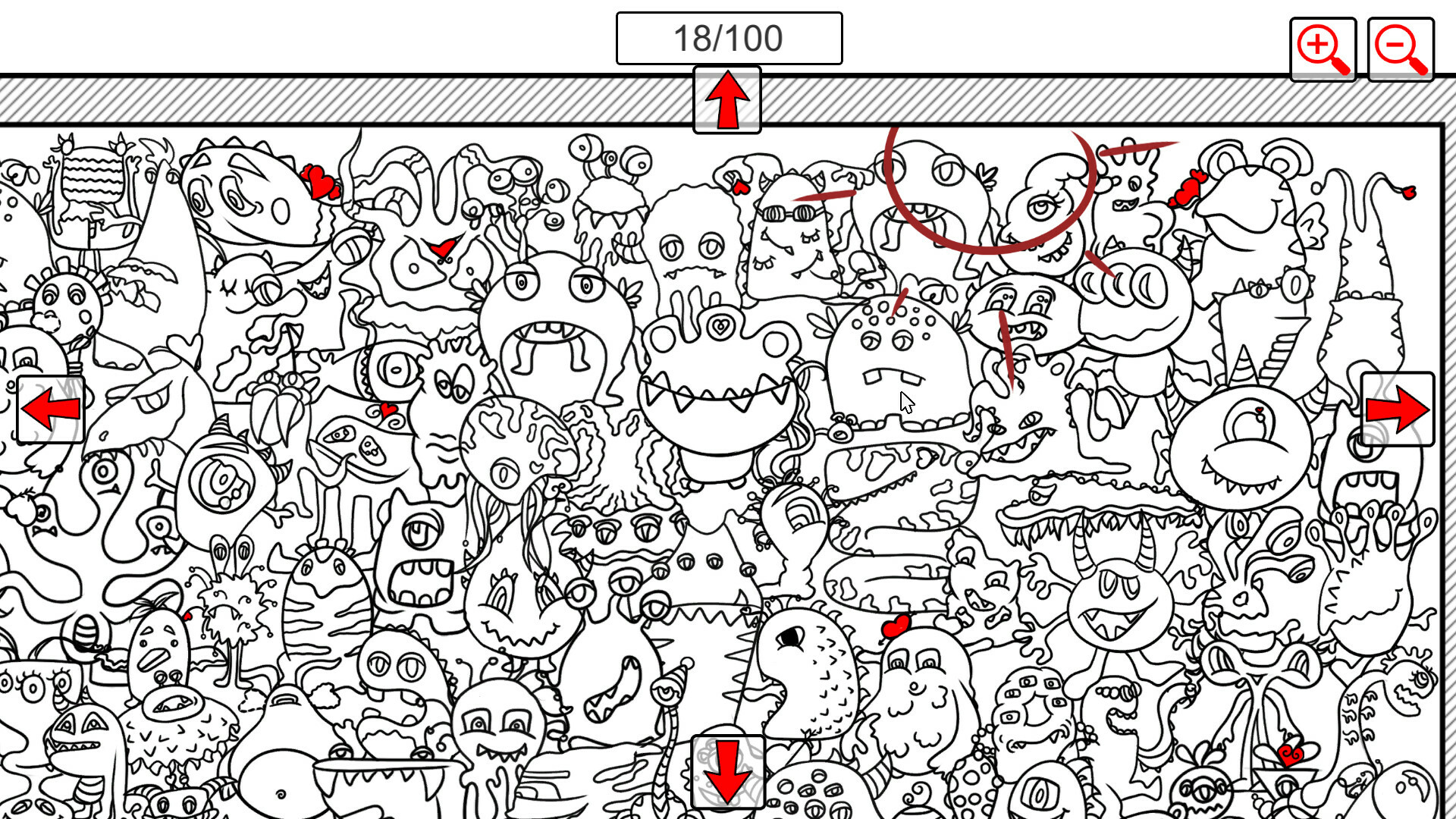 SEARCH ALL - HEARTS Screenshot 1