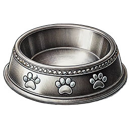 Poodles need food icon