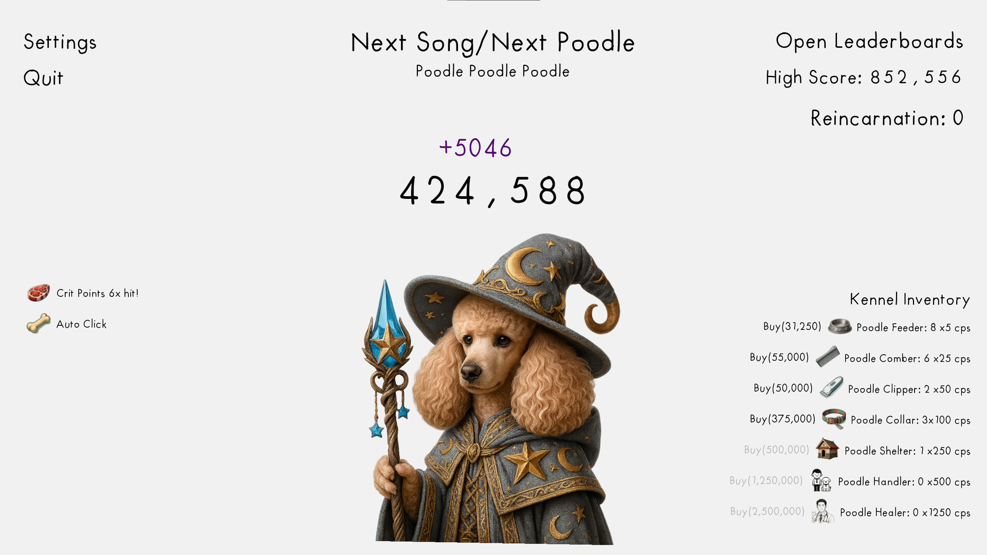 Poodle Clicker Screenshot 0