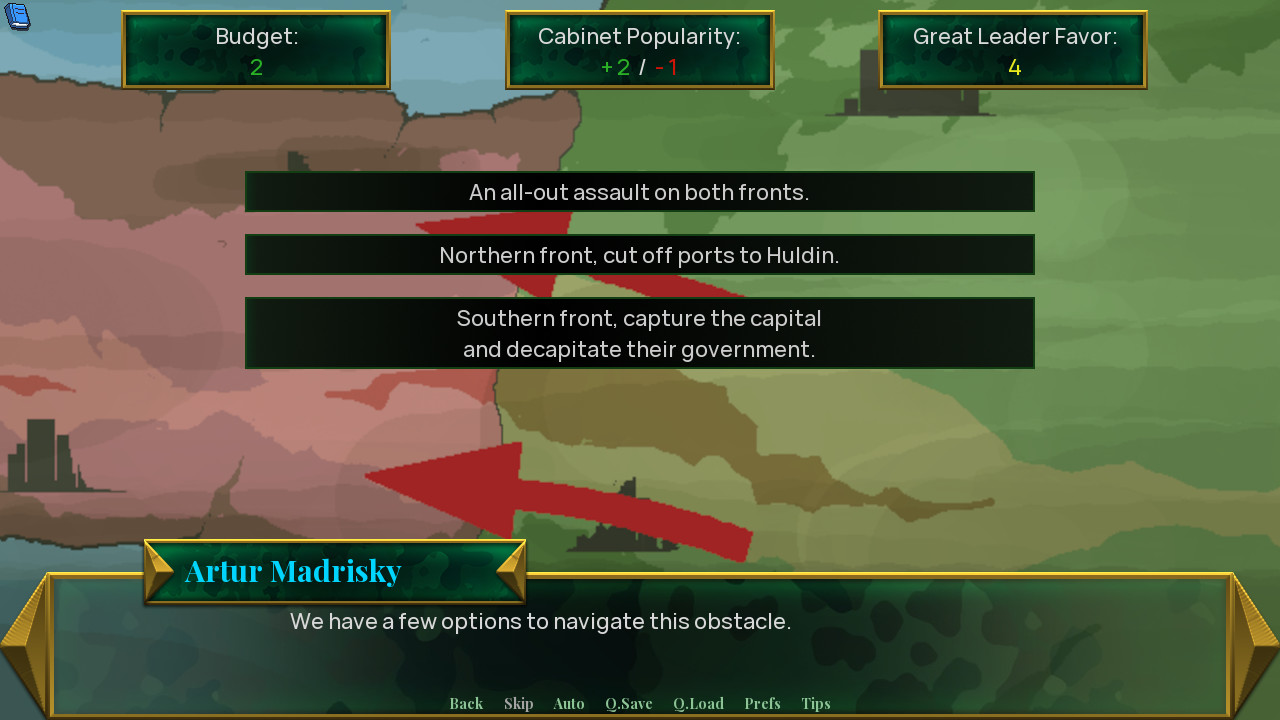 A War of a Madman's Making Screenshot 4