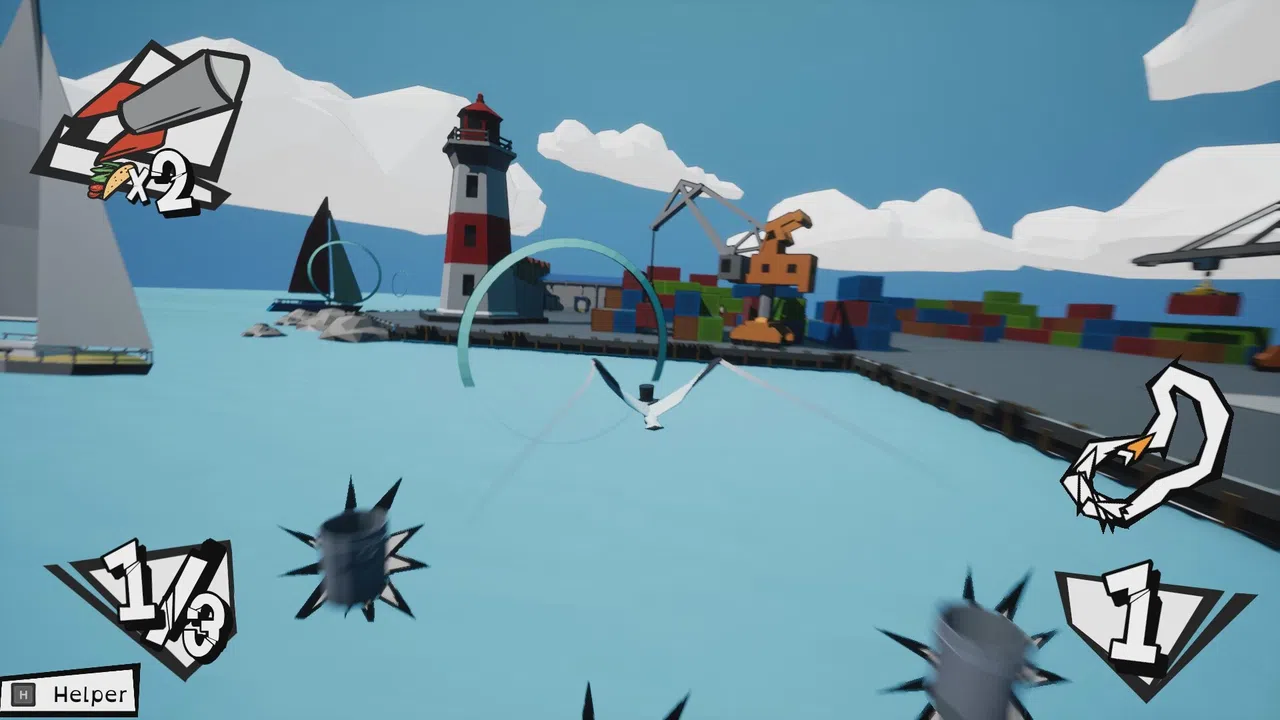 Seagull Kart Racing Screenshot 2