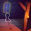 The shadow of the goat icon