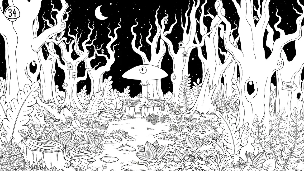 Mushroom Picnic Party Screenshot 0