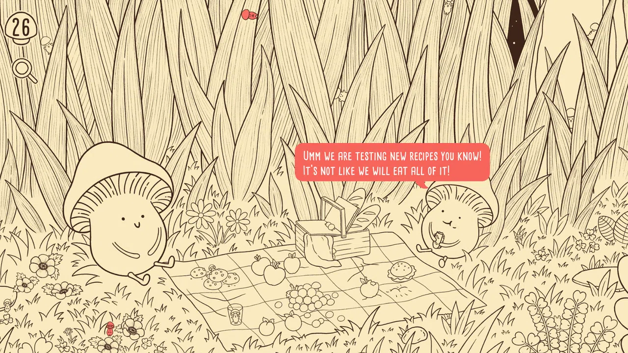 Mushroom Picnic Party Screenshot 2