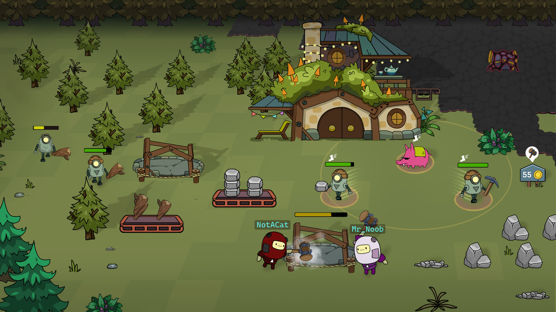 SuperWEIRD: Automation Roguelite Screenshot 5