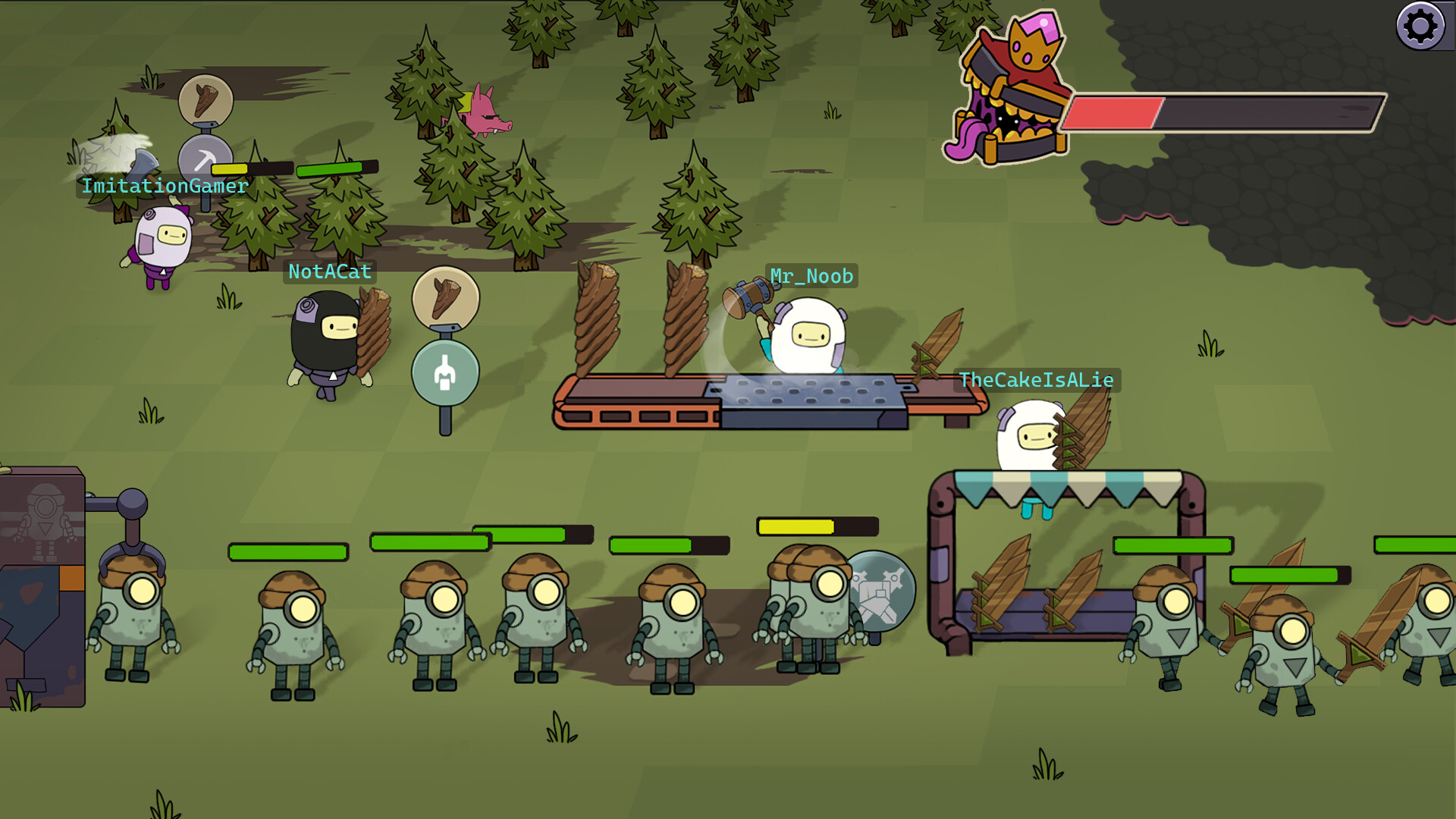 SuperWEIRD: Automation Roguelite Screenshot 2